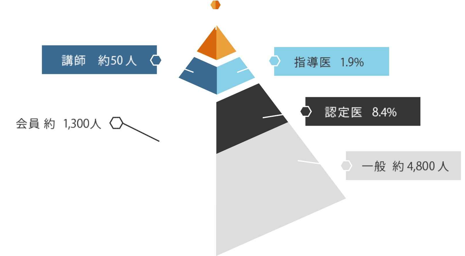 全国101,551人の歯科医師のうち歯周病治療のスペシャリスト